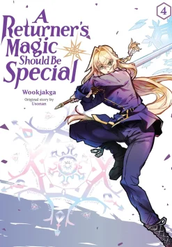 A Returner's Magic Should be Special Manhwa Volume 4 (Color)