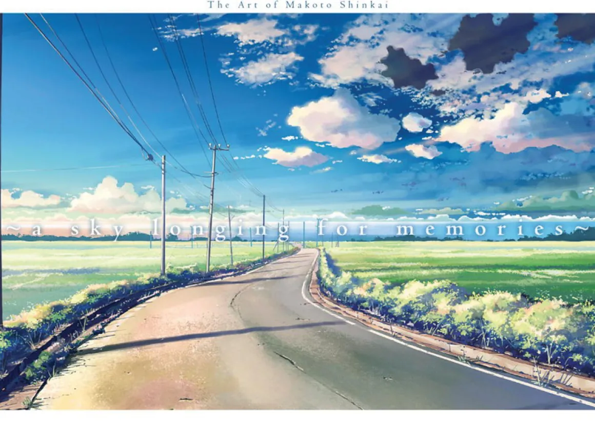 A Sky Longing for Memories: The Art of Makoto Shinkai (Color)