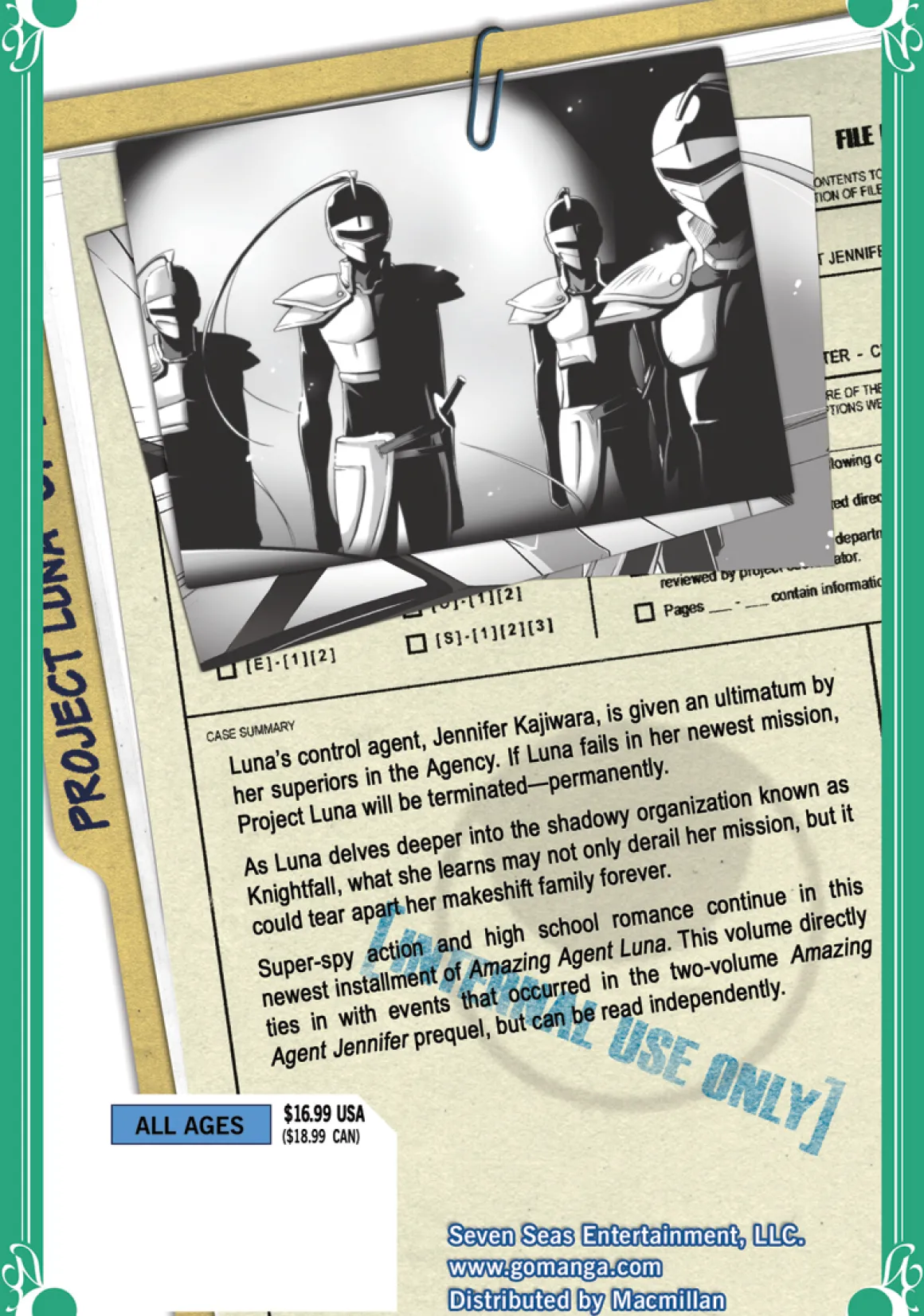 Amazing Agent Luna Manga Omnibus Volume 4