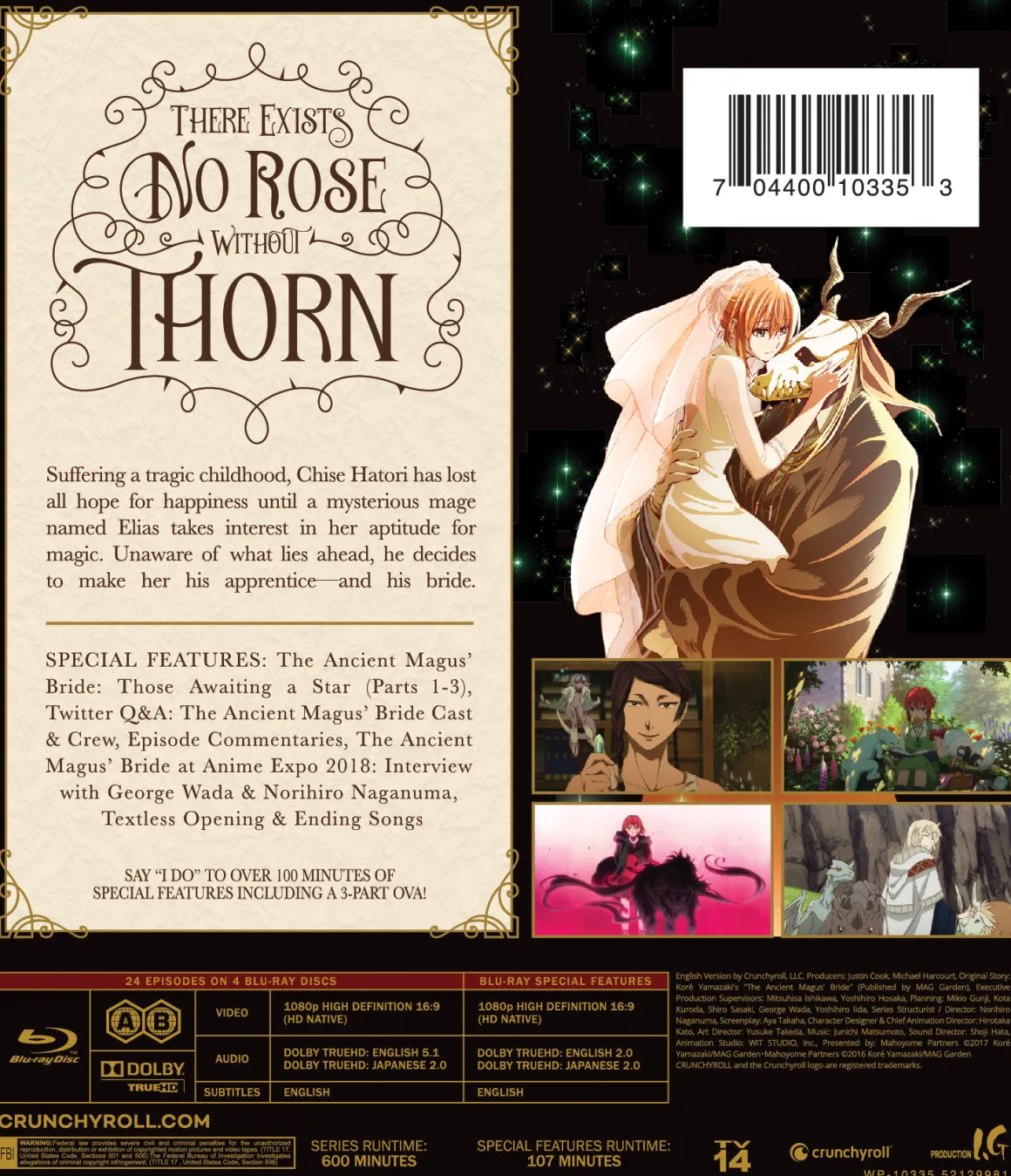 Ancient Magus Bride - The Complete Series - Blu-ray