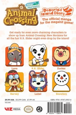 Animal Crossing: New Horizons - Deserted Island Diary Manga Volume 3