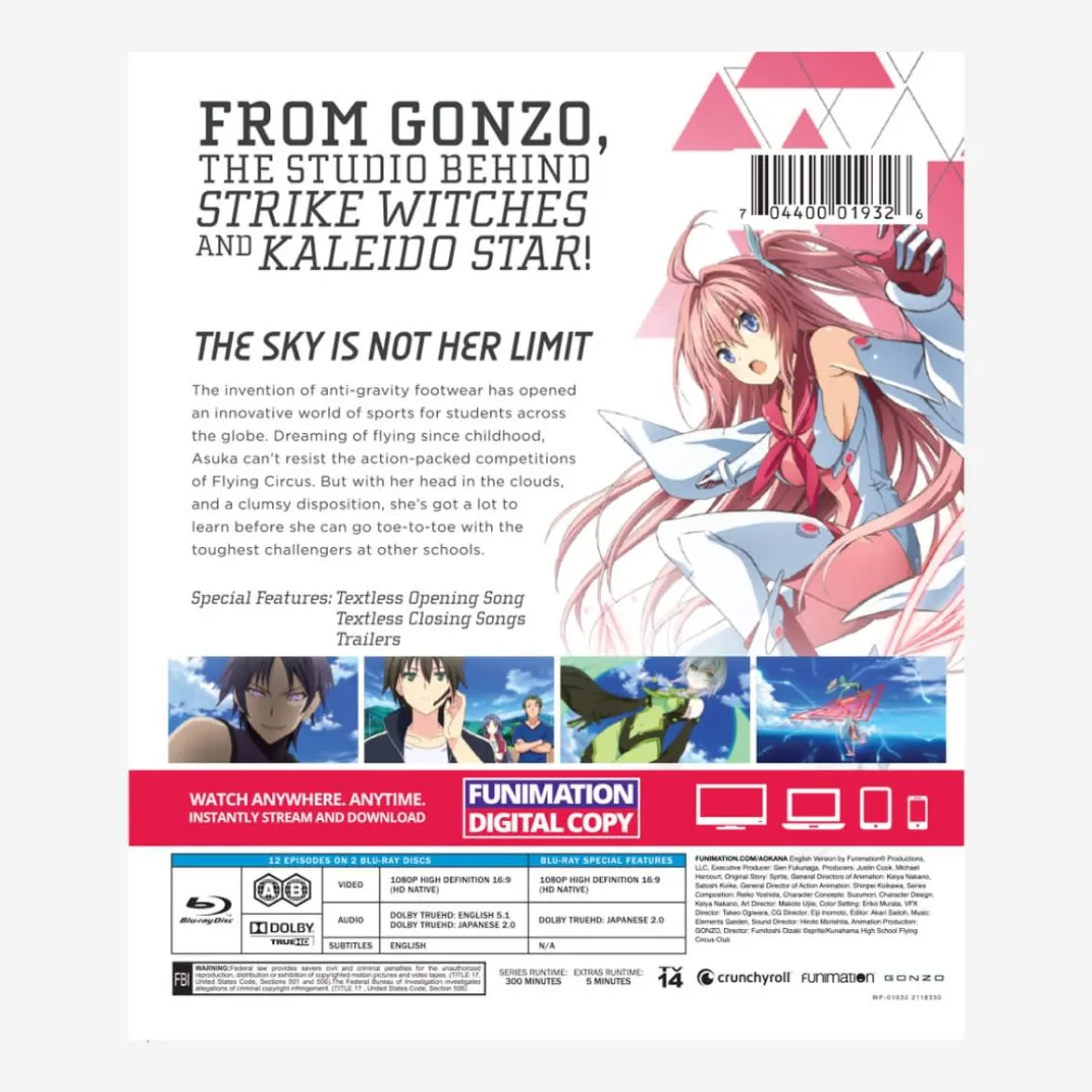 AOKANA: Four Rhythm Across the Blue - The Complete Series - Essentials - Blu-ray