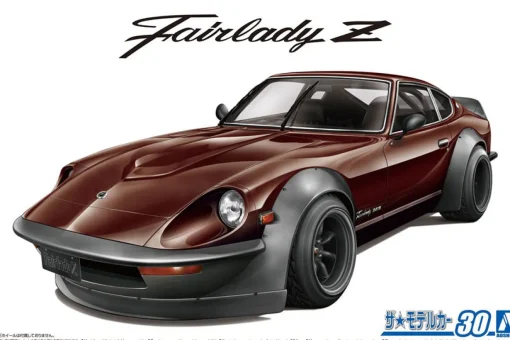 Aoshima - Nissan S30 Fairladyz Aero Custom 1/24 Scale Model Kit