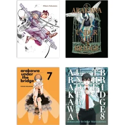 Arakawa Under the Bridge Manga (5-8) Bundle