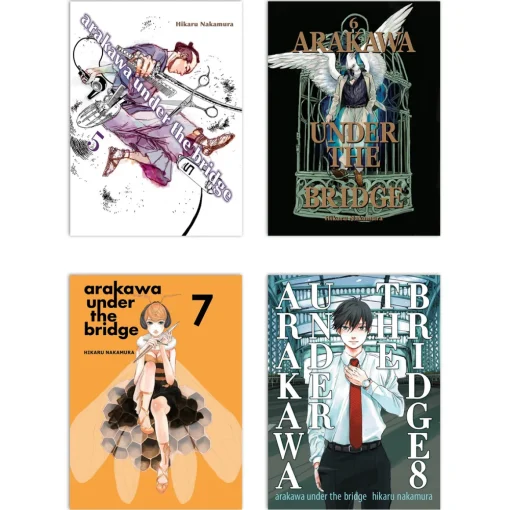 Arakawa Under the Bridge Manga (5-8) Bundle