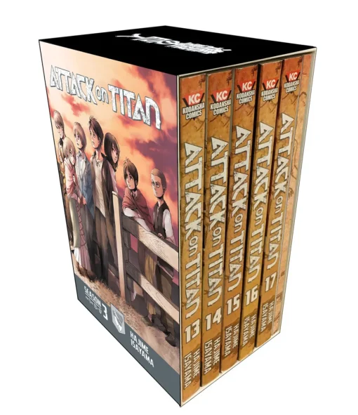 Attack on Titan Season 3 Part 1 Manga Box Set