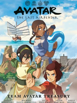 Avatar: The Last Airbender - Team Avatar Treasury Graphic Novel Library Edition (Hardcover)