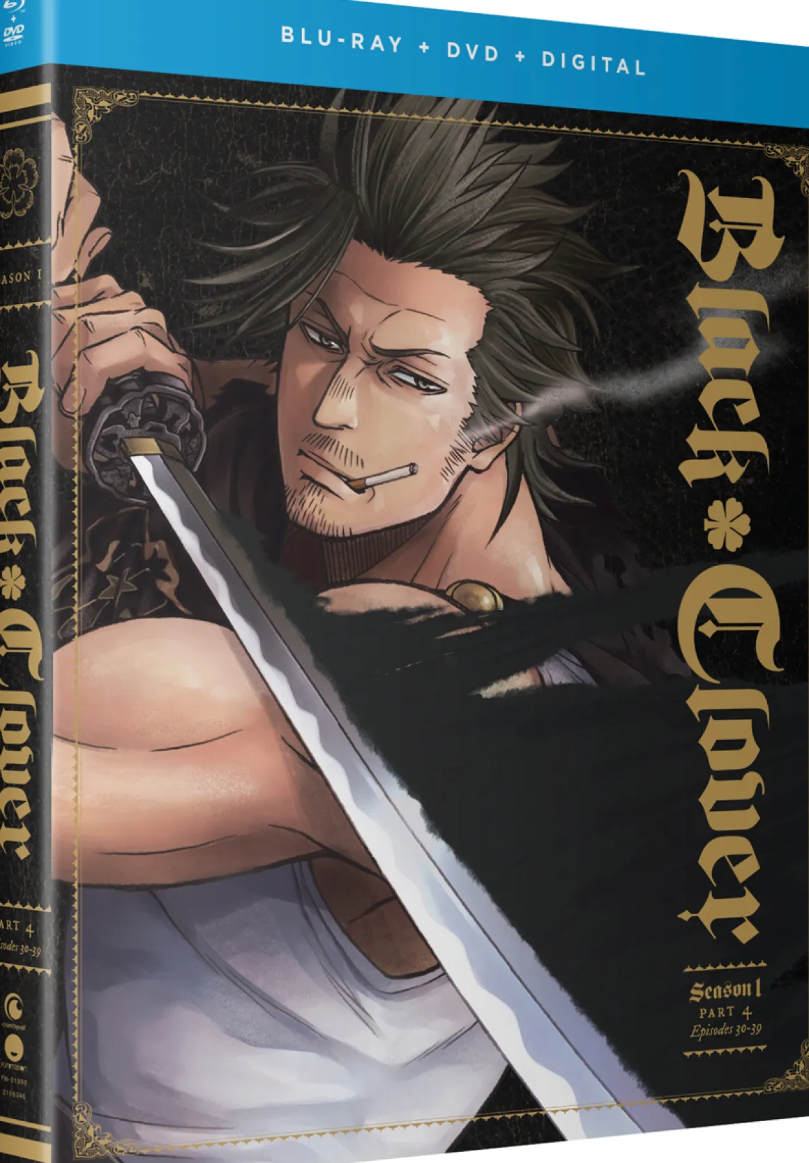 Black Clover - Season 1 Part 4 - Blu-ray + DVD