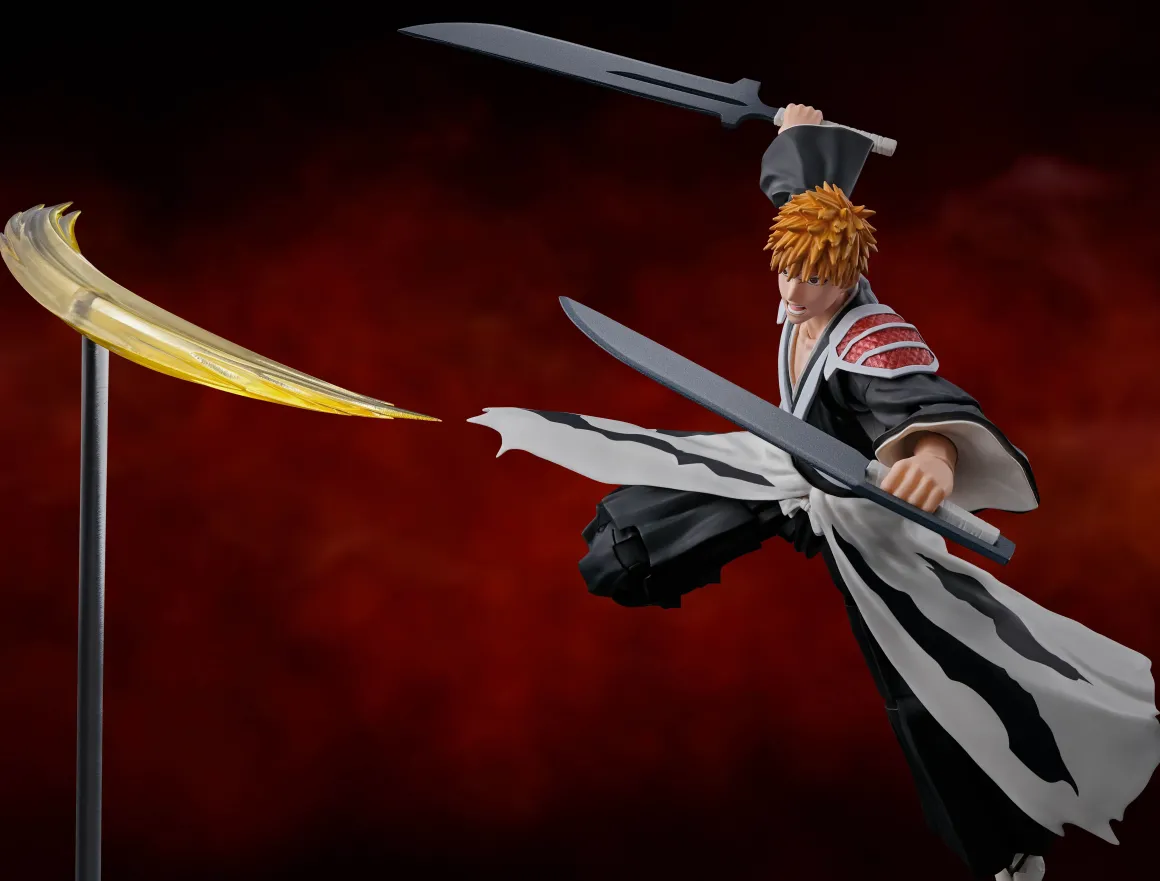 BLEACH - Ichigo Kurosaki S.H.Figuarts Figure (Dual Zangetsu Ver.)