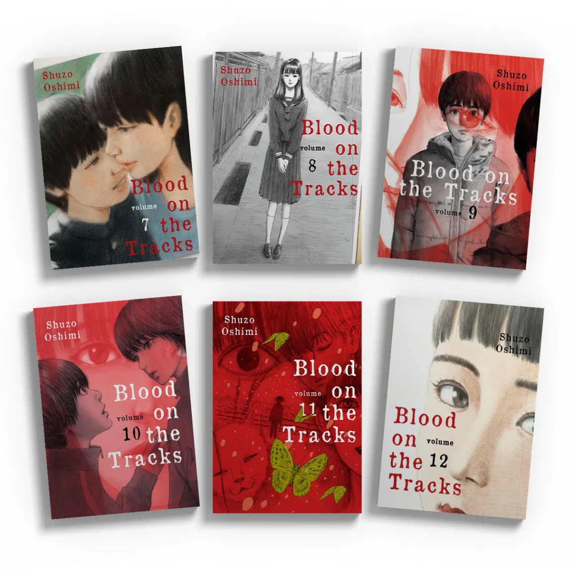 Blood on the Tracks Manga (7-12) Bundle
