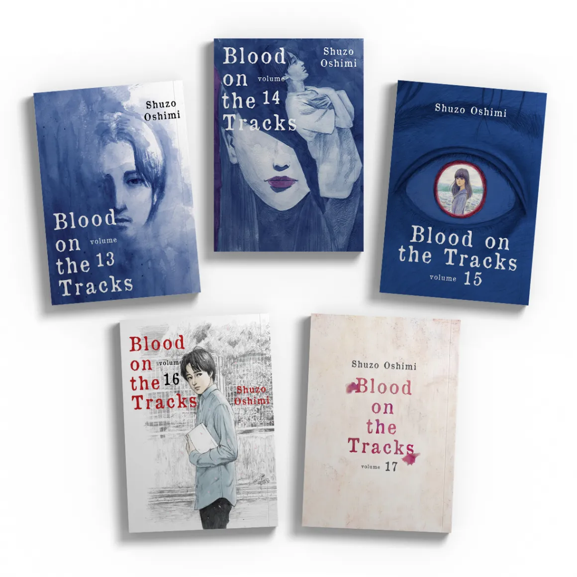 Blood on the Tracks Manga (13-17) Bundle