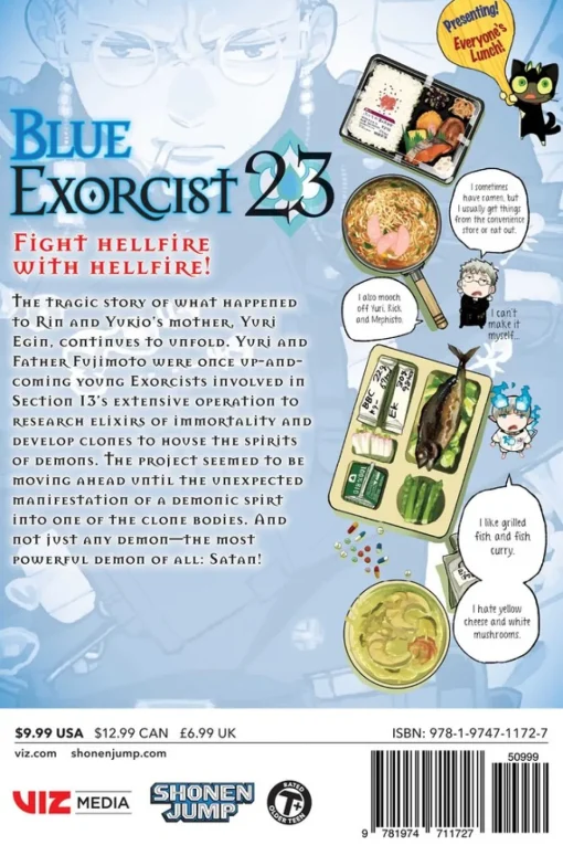 Blue Exorcist Manga Volume 23