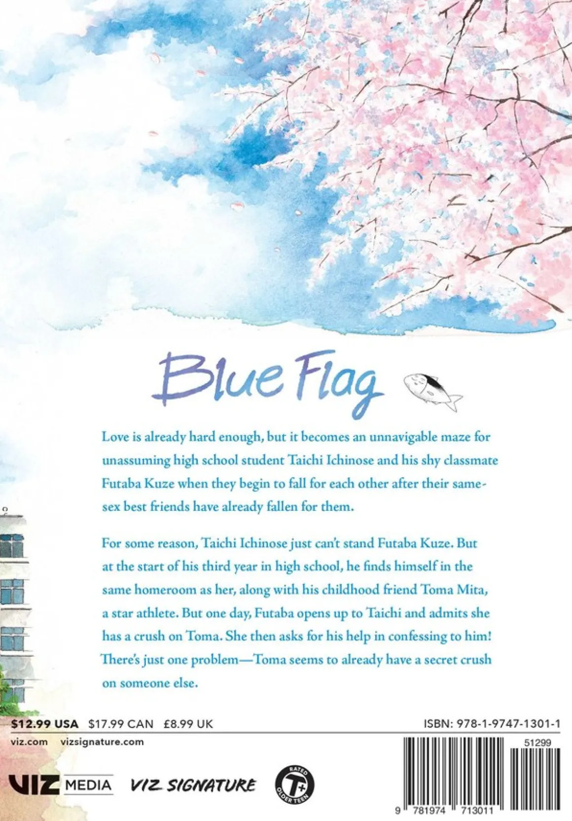 Blue Flag Manga Volume 1