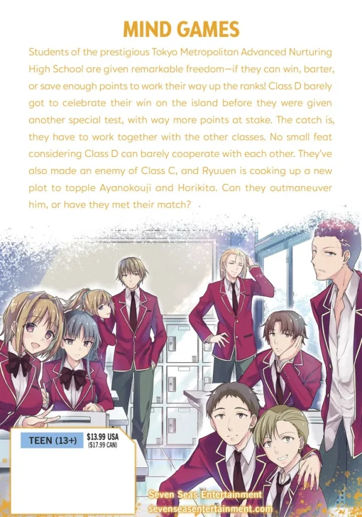 Classroom of the Elite Manga Volume 8