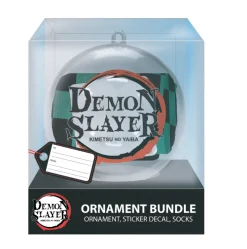 Demon Slayer: Kimetsu No Yaiba - Ornament and Sock Holiday Bundle