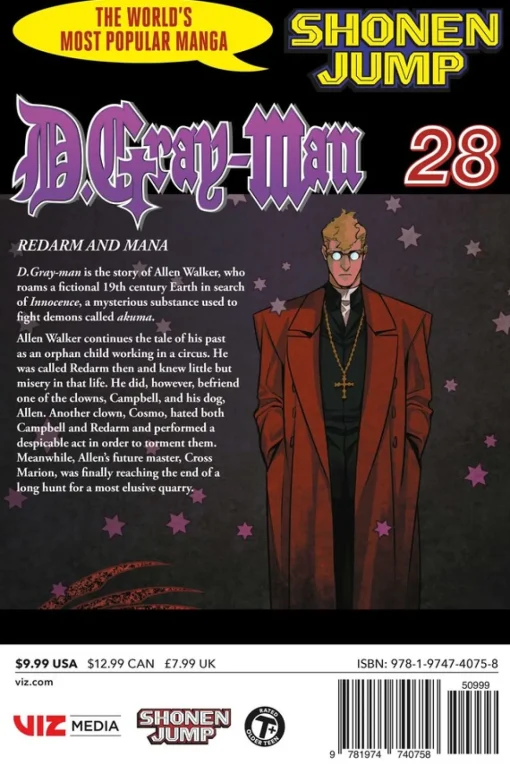 D.Gray-man Manga Volume 28