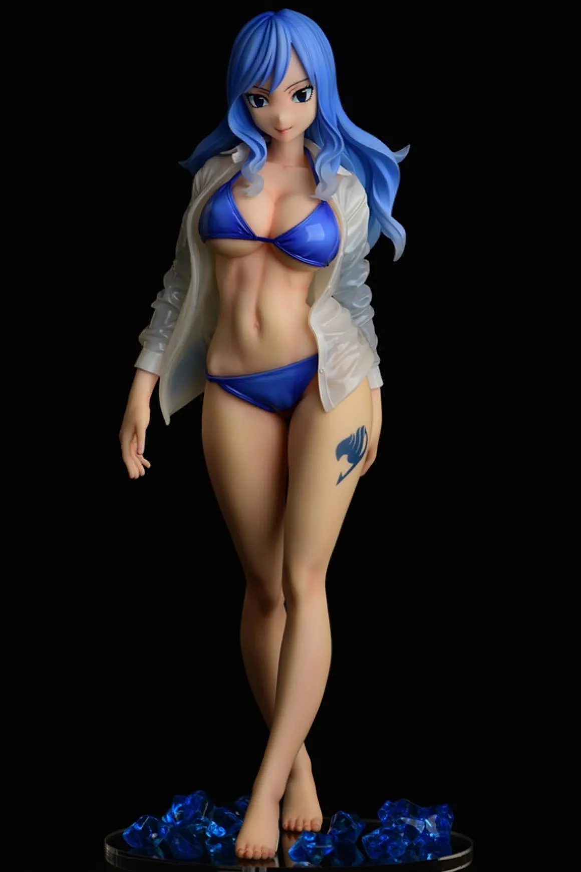 Fairy Tail - Juvia Lockser 1/6 Scale Figure (Gravure Style See-through Wet Shirt Ver.)