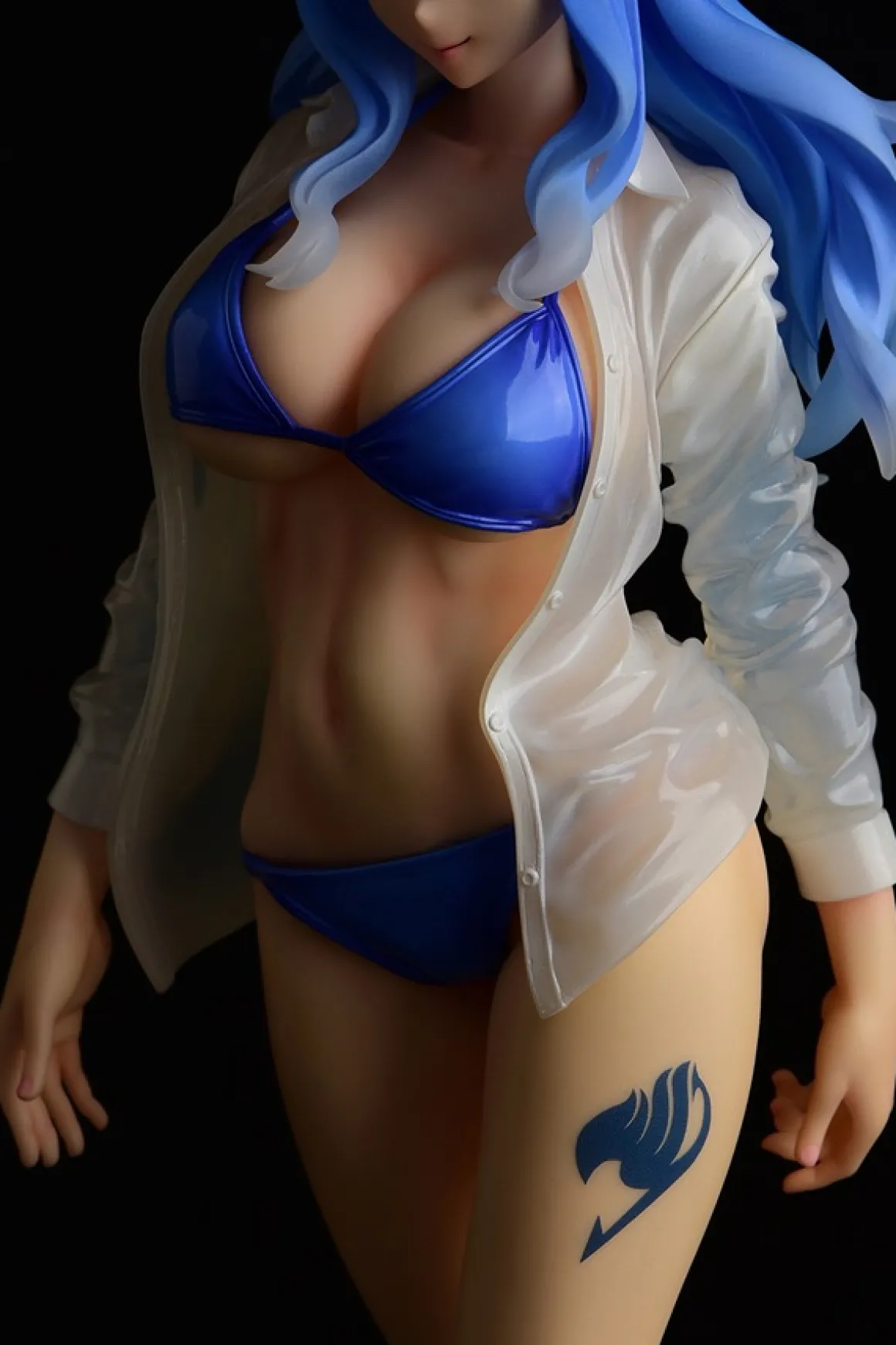 Fairy Tail - Juvia Lockser 1/6 Scale Figure (Gravure Style See-through Wet Shirt Ver.)