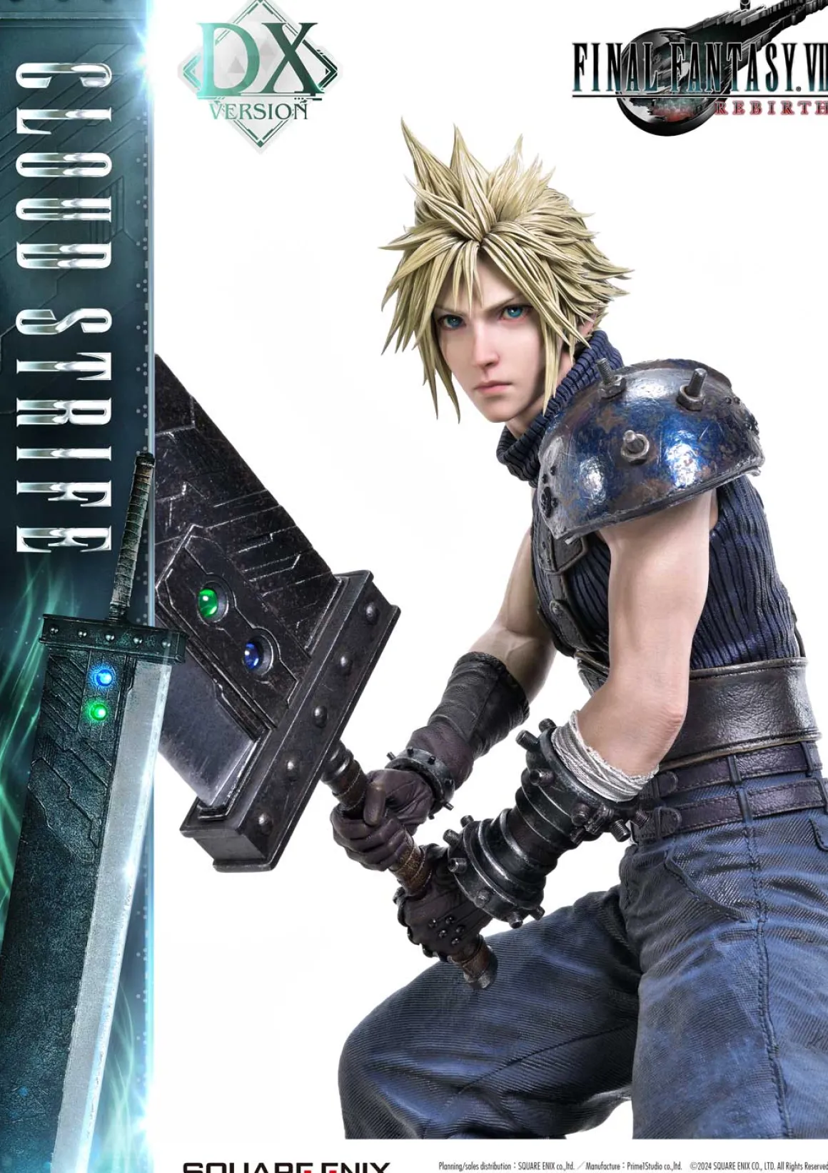 Final Fantasy VII Rebirth - Cloud Strife SQUARE ENIX MASTERLINE 1/4 Scale Statue (Deluxe Ver.)