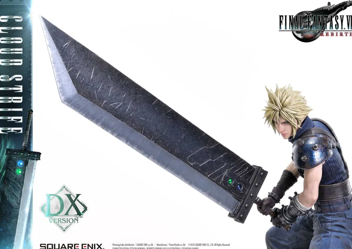 Final Fantasy VII Rebirth - Cloud Strife SQUARE ENIX MASTERLINE 1/4 Scale Statue (Deluxe Ver.)