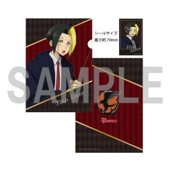 Finn Ames Mashle Magic and Muscles Clear File and Sticker Set
