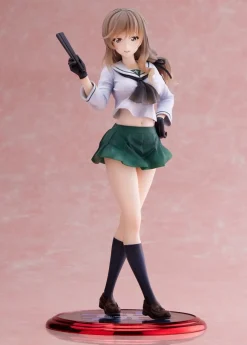 Girls und Panzer Senshadou Daisakusen! - Chiyo Shimada 1/7 Scale Figure (Oarai Girls High Ver.)