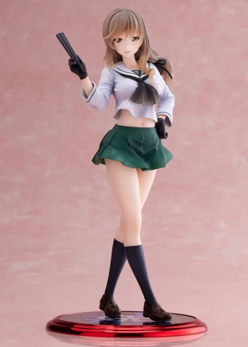 Girls und Panzer Senshadou Daisakusen! - Chiyo Shimada 1/7 Scale Figure (Oarai Girls High Ver.)