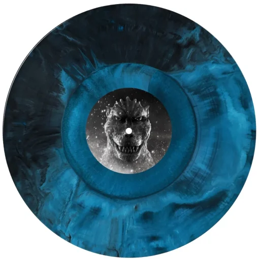 Godzilla (1954) - Original Soundtrack Vinyl (Black/Sky Blue/Turquoise Variant Ver.) - Crunchyroll Exclusive