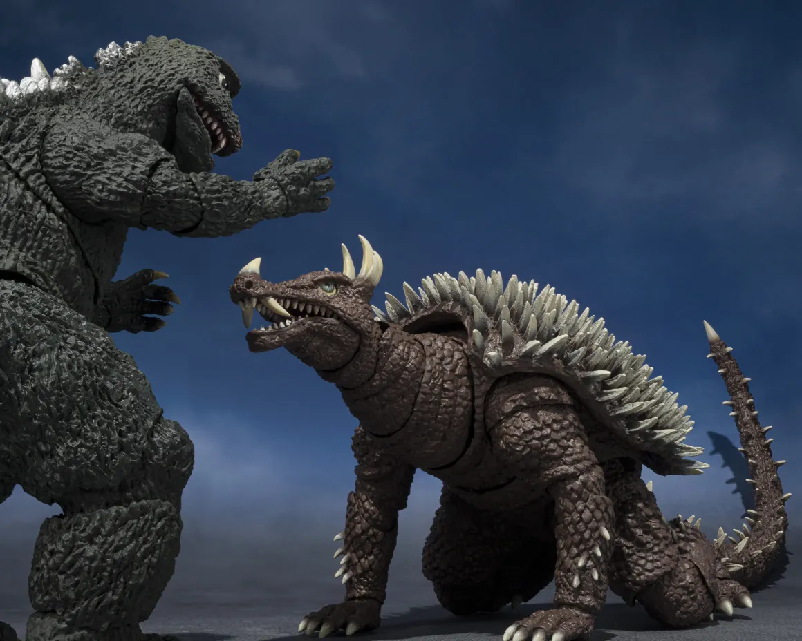 Godzilla - Anguirus S.H.MonsterArts Figure (1972 Ver.)