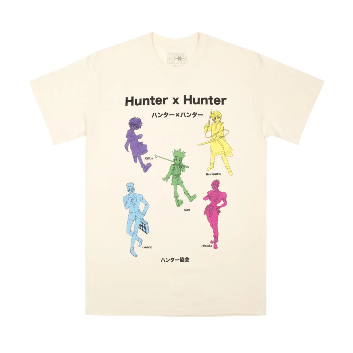 Hunter x Hunter Character Line Work T-Shirt