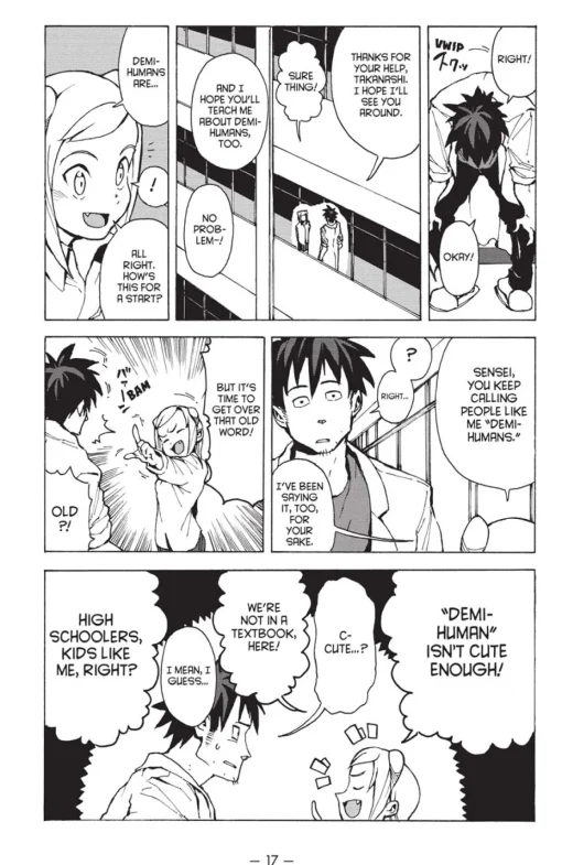 Interviews with Monster Girls Manga Volume 1