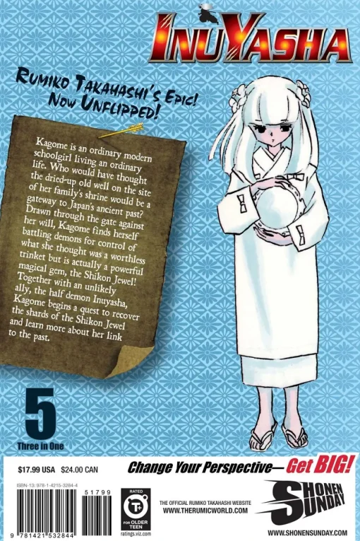 Inuyasha 3-in-1 Edition Manga Volume 5