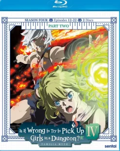 Is It Wrong to Try to Pick up Girls in a Dungeon? - Season 4 Part 2 - Blu-ray