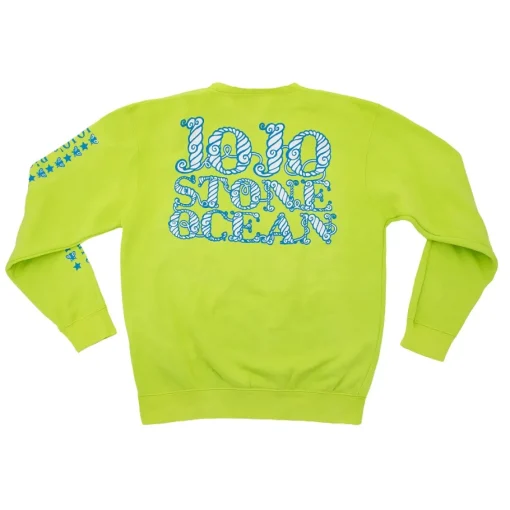 JoJo's Bizarre Adventure - Stone Ocean Butterfly Crew Fleece