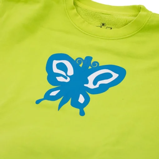 JoJo's Bizarre Adventure - Stone Ocean Butterfly Crew Fleece