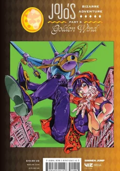 JoJo's Bizarre Adventure Part 5: Golden Wind Manga Volume 3 (Hardcover)