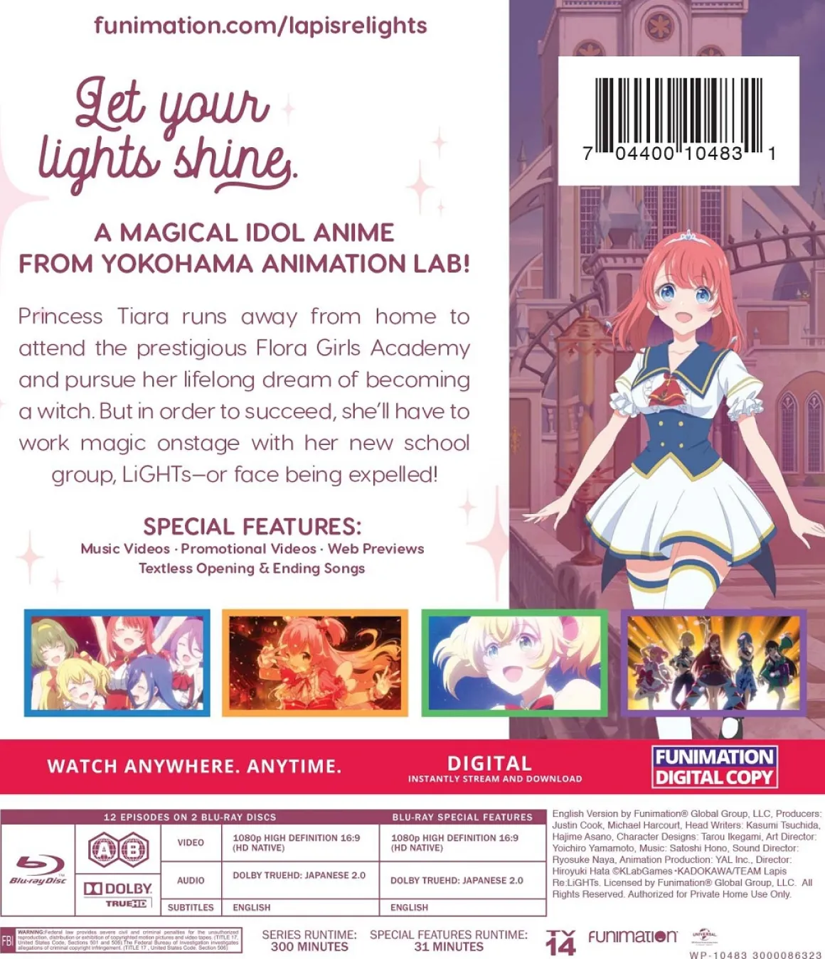 Lapis Re:LiGHTs - The Complete Season - Blu-ray