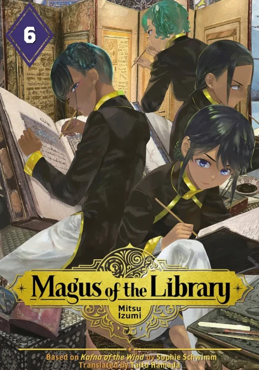 Magus of the Library Manga Volume 6