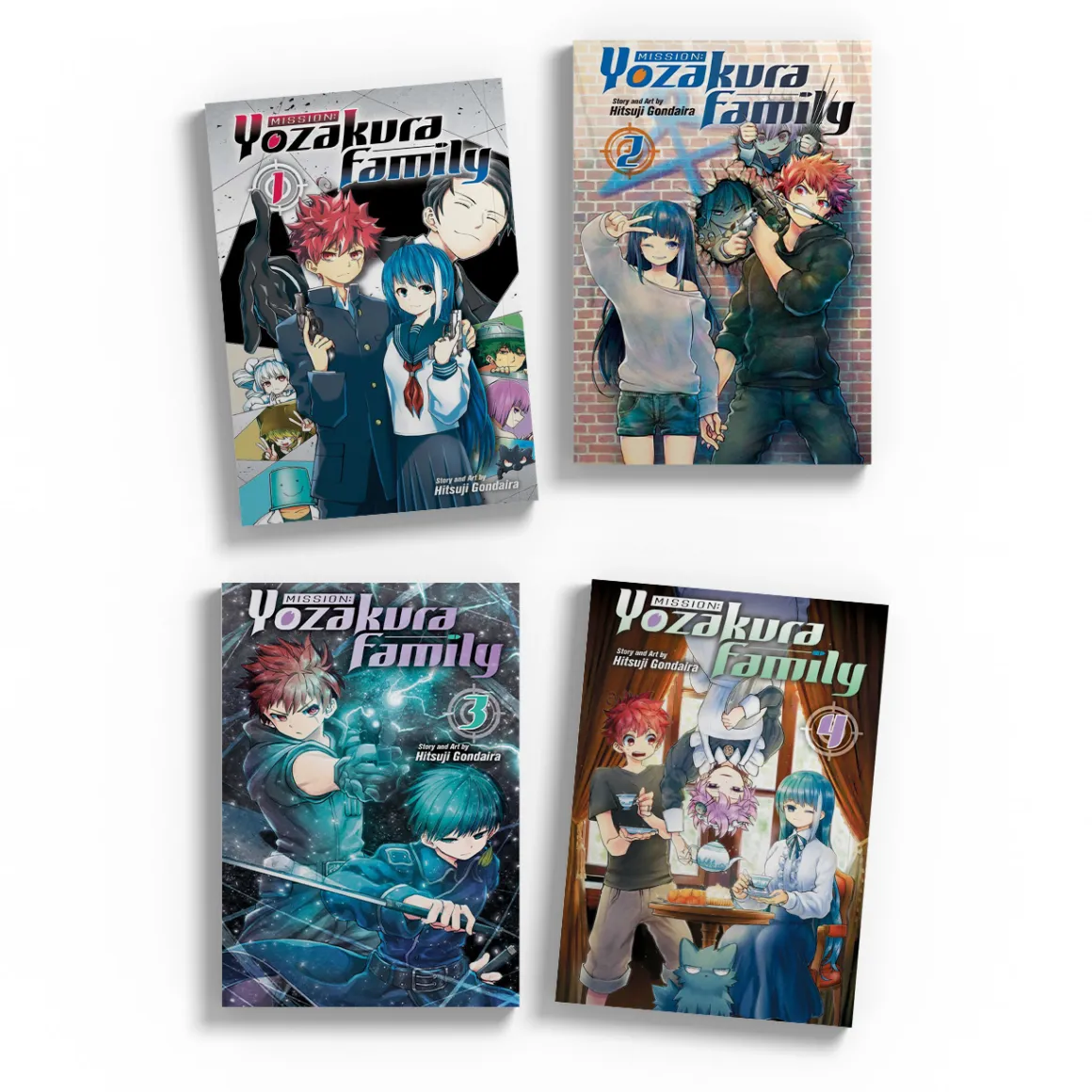 Mission: Yozakura Family Manga (1-4) Bundle