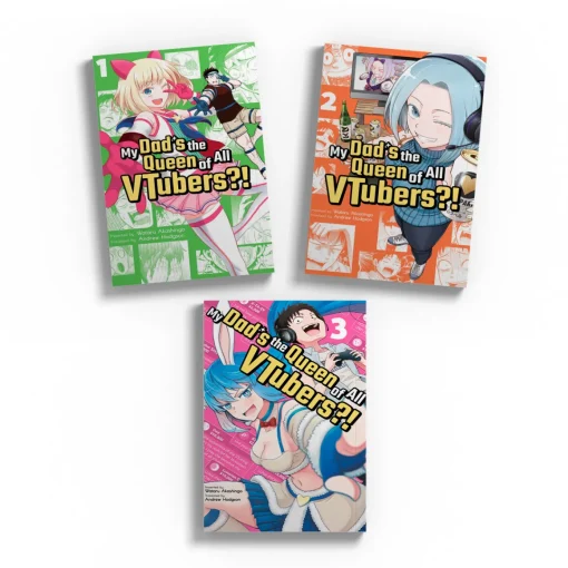 My Dads the Queen of All VTubers?! Manga (1-3) Bundle