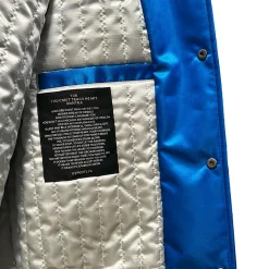 My Hero Academia x Hyperfly x NBA - All Might Golden State Warriors Satin Jacket