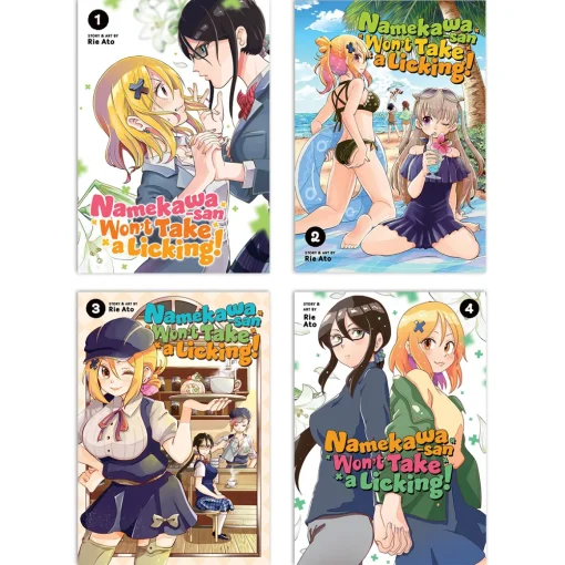 Namekawa-san Wont Take a Licking! Manga (1-4) Bundle