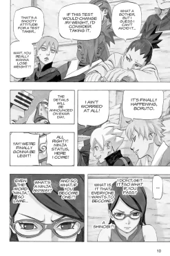 Naruto: The Seventh Hokage and the Scarlet Spring Manga