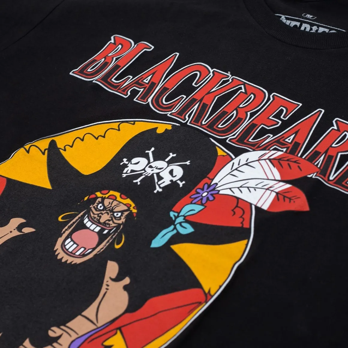 One Piece - Black Beard Short Sleeve T-Shirt