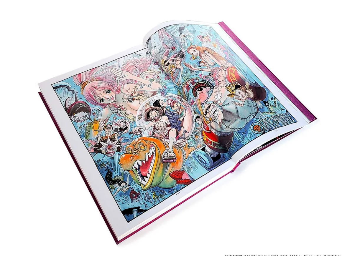One Piece Color Walk Compendium: New World to Wano Art Book (Hardcover)
