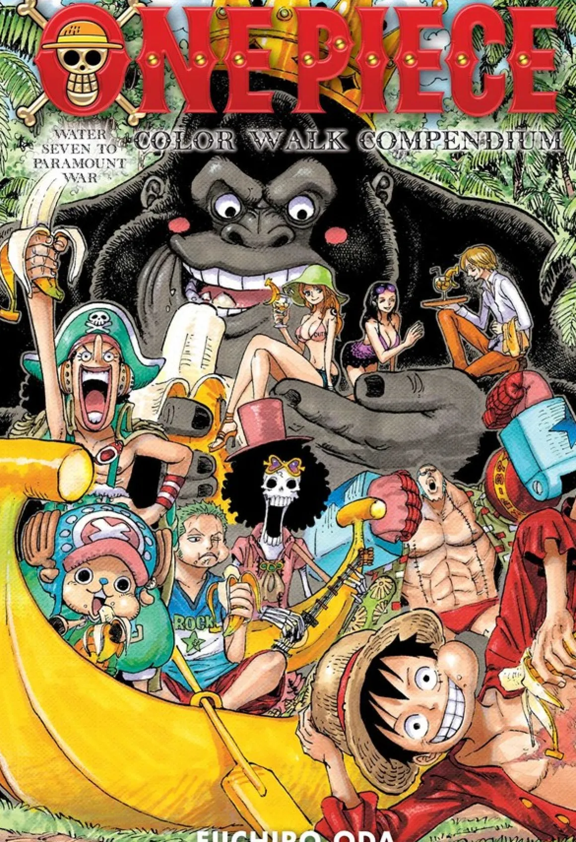 One Piece Color Walk Compendium: Water Seven to Paramount War Art Book (Hardcover)