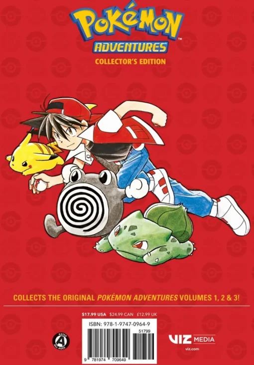 Pokemon Adventures Collector's Edition Manga Volume 1