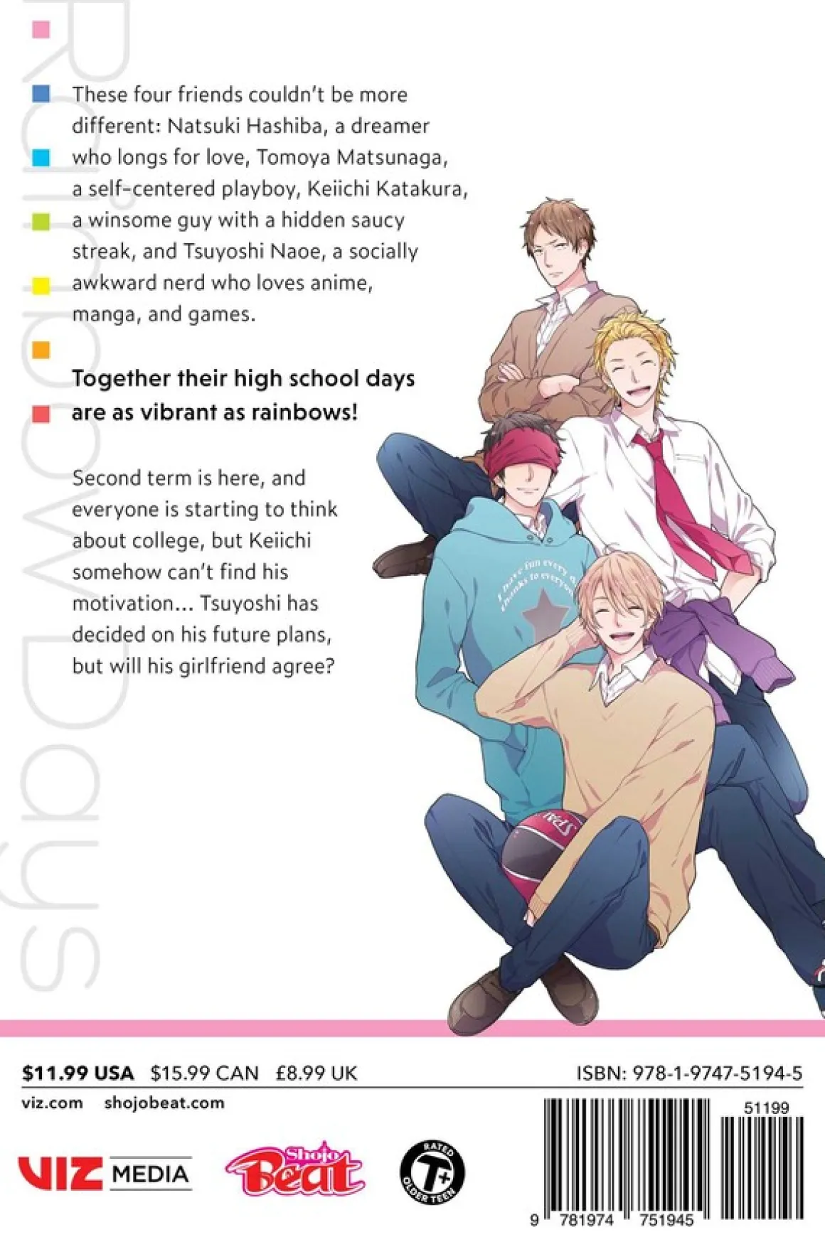 Rainbow Days Manga Volume 14