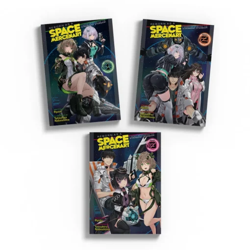 Reborn as a Space Mercenary: I Woke Up Piloting the Strongest Starship! Novel (1-3) Bundle