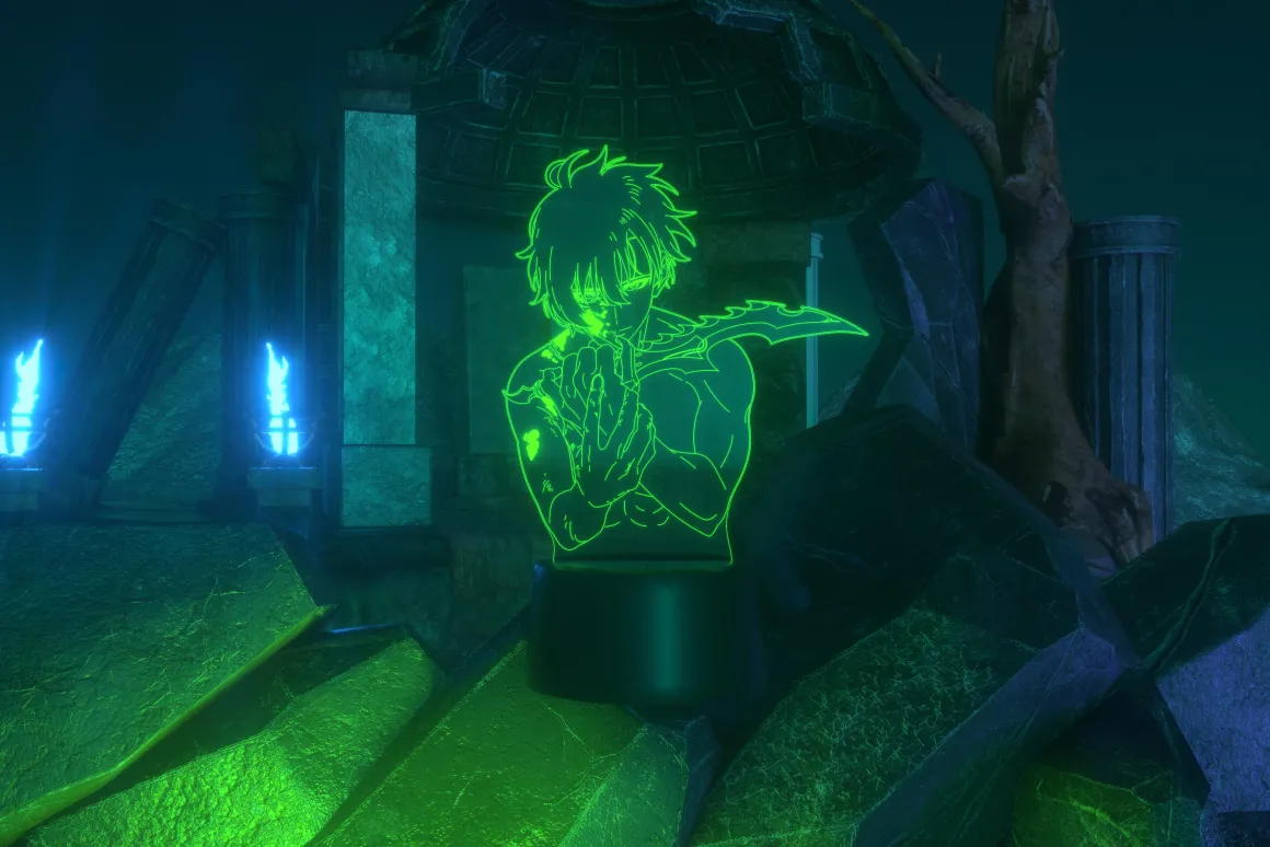 Solo Leveling - Jinwoo Otaku Lamp